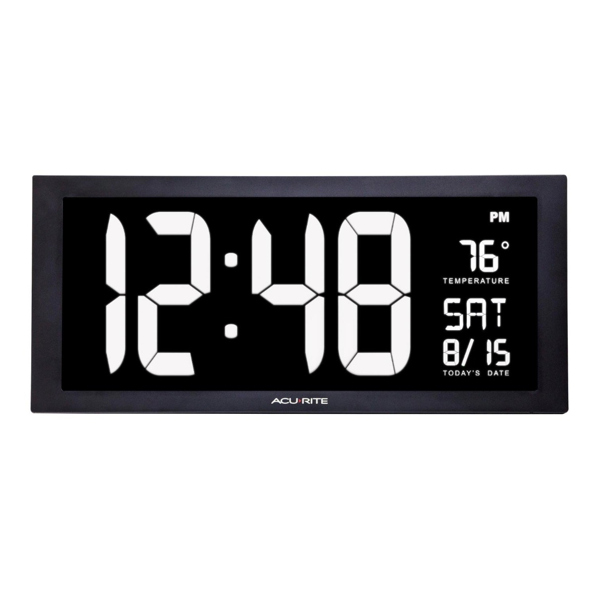 Humidity monitor clock