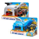 Hot Wheels Monster Trucks Pit and Launch Playset Assorted