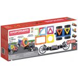 Magformers 41 Piece Amazing Wheels Magnetic Building Set 