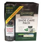 Oakwood Premium Leather Shoe Care Pack