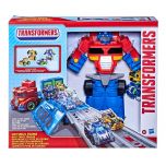 Transformers 15 inch Optimus Prime Race Track Trailer Playset