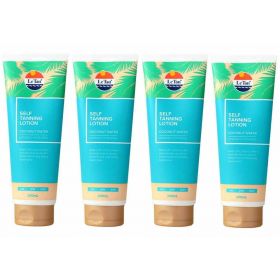 4 x LE TAN 200mL Self Tanning Lotion Coconut Water
