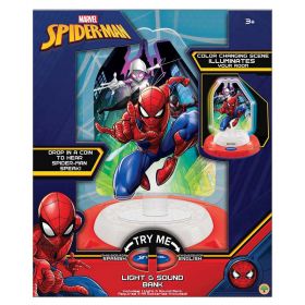 Marvel Spider Man Light and Sound Coin Bank