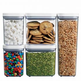 OXO 5 Piece Airtight Food Storage Pop Container Set
