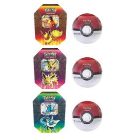 Pokemon GX Tin & Random PokeBall Set
