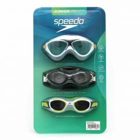 Speedo Junior Swimming Goggles 3 Pack Set