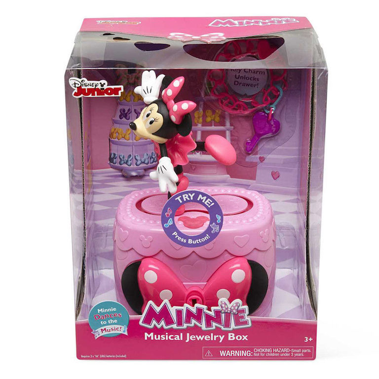 Import 88870 Just Play Minnie Bow-Tique Musical Jewelry Box Just Play 